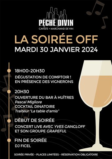 MILLESIME BIO 2024 Soirée Off