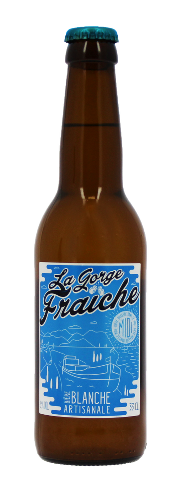 Bière bio blanche artisanale d'Occitanie